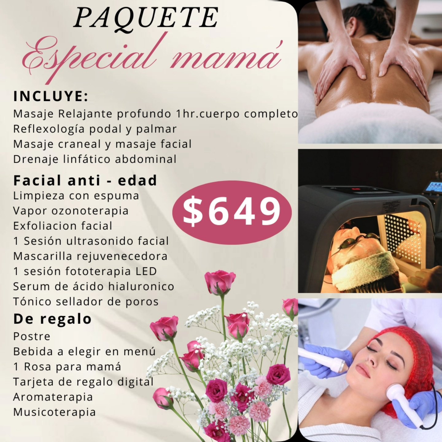 Paquete Especial Mamá